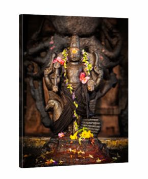 Murugan image. Brihadishwara Temple, Tanjore