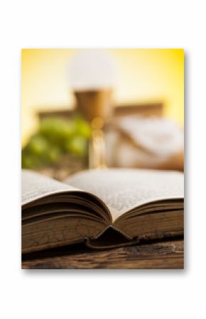 Bible, Eucharist, sacrament of communion background