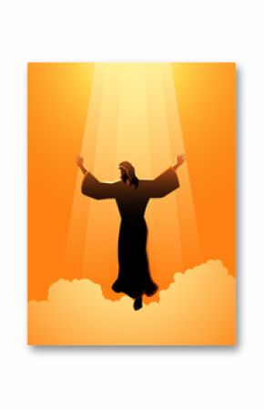 The ascension day of Jesus Christ