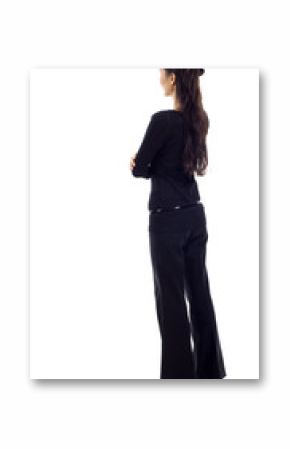 Back View Business Woman