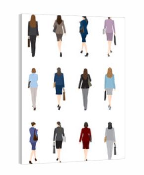 BusinessWoman_後ろ向き