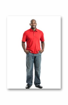 Handsome Black Man Portrait