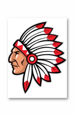 indian head mascot