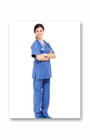 Full length portrait of a nurse