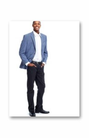 Stylish African-American businessman