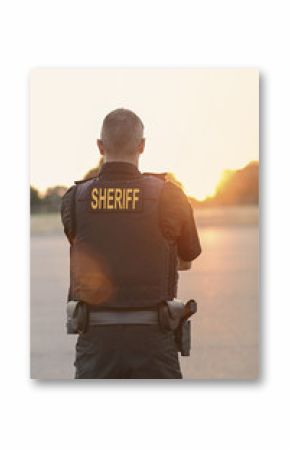Sheriff Deputy in full gear