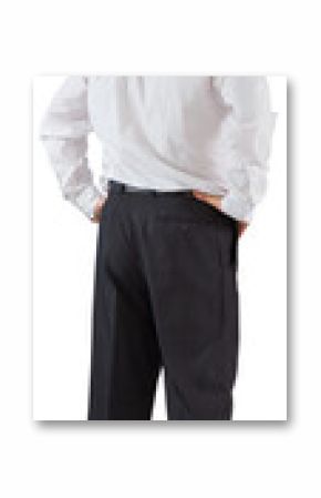 Mature businessman looking and considering