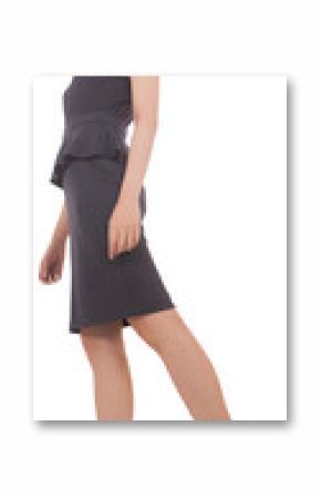 Digital png photo of happy biracial businesswoman on transparent background