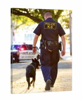 K9 Handler and his Partner