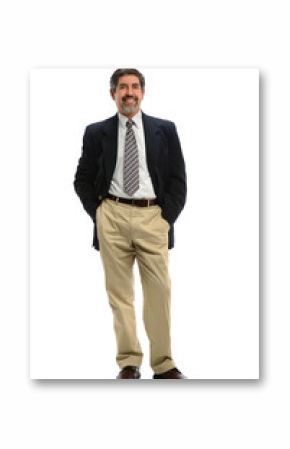 Hispanic Businessman Standing