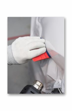 profi foliert auto mit glänzender folie car wrapping auto folierung