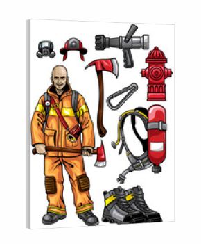 firefighter gear set
