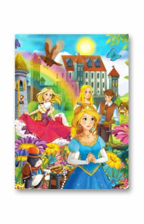 The fairy tales mush up - castles knights fairies