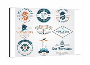 Sea Badges colored
