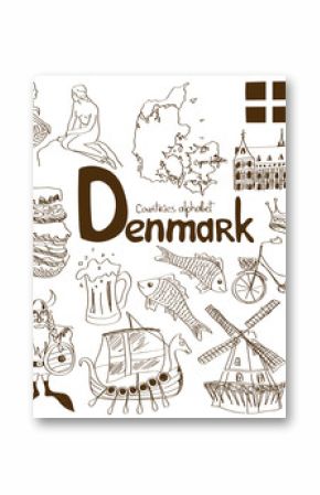 Collection of Denmark icons