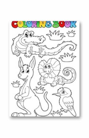 Coloring book Australian fauna 2