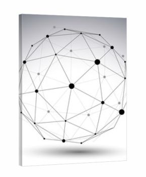 meshobjdots_04Contemporary techno black and white stylish asymme