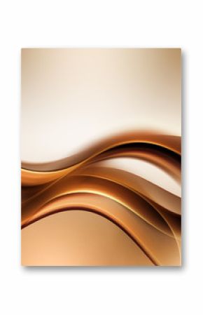 Dark Gold Amazing Abstract Waves Background