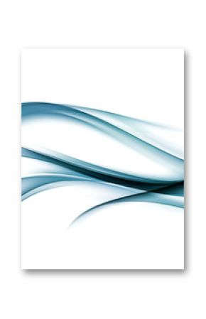 abstract blue awesome waves background