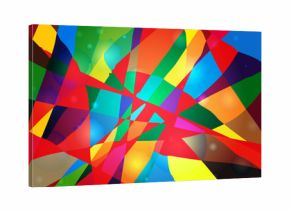 Разноцветный абстрактный фон витража