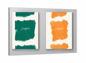 Abstract Background with watercolor element. 