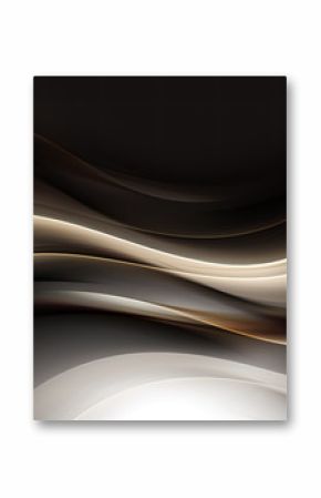 Exclusive Abstract Gold Wave Design Background