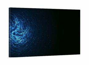 Bright glowing background with electric lines with place for text. Vector