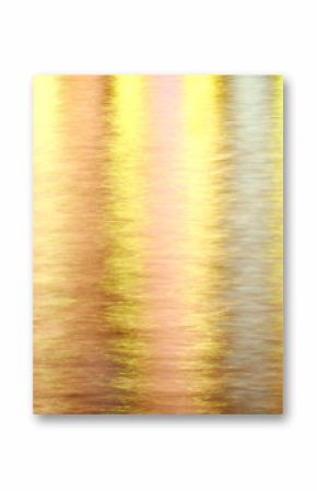 reflexion of the night city lights