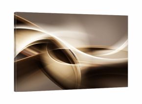 złote abstrakcyjne fale