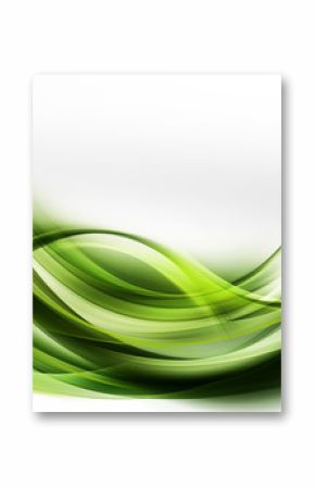 Beautiful Modern Green Abstract Background