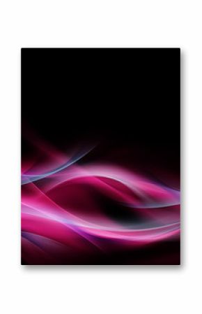 Pink Blue Light Abstract Waves Background