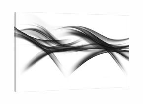 Dark Abstract Waves Background