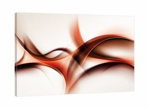 Creative Brown Orange Fractal Waves Art Abstract Background Composition