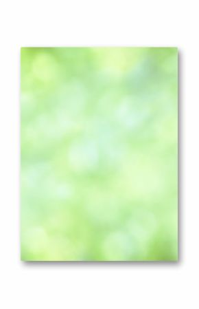 Fresh green background Bokeh