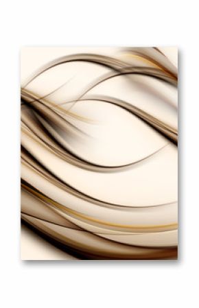 New Style Abstract Brown Wave Design Background