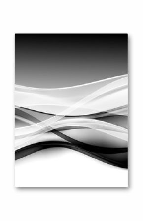 Futuristic Abstract Waves Background
