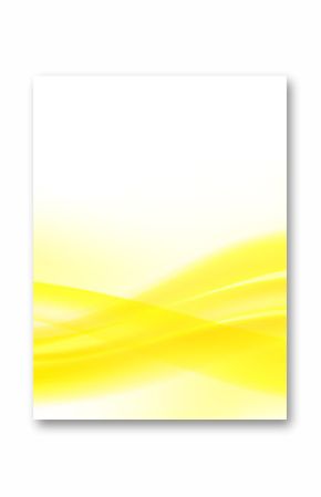 abstract wave background yellow