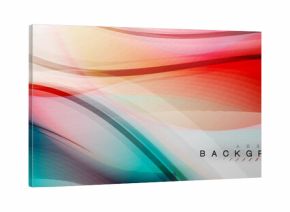 Smooth blur wave background