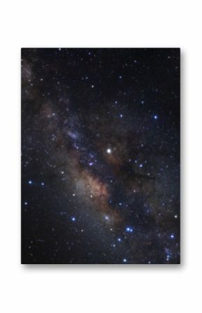 Milky way galaxy with stars and space dust in the universe