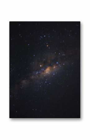 Milky way galaxy with stars and space dust in the universe