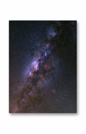 Milky way galaxy with stars and space dust in the universe