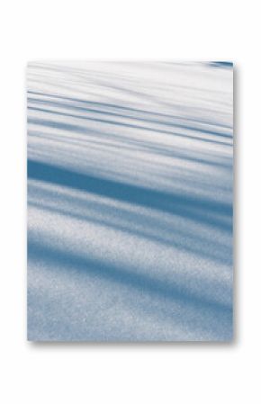 Abstract textures in dust snow