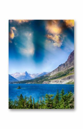 Lake of Glacier National Park, Montana