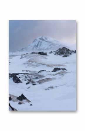 Stormy weather at Sandfjorden, Finnmark, Norway