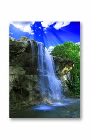 Magical waterfall