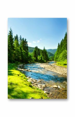 mountain river