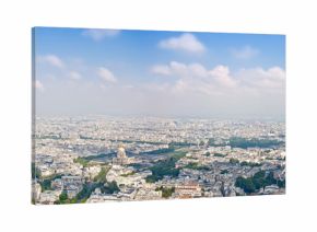 Panorama of city Paris