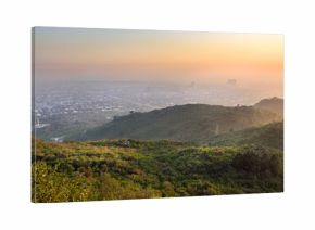 Panoramic view of Islamabad, Pakistan.