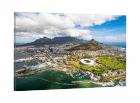Cape Town and the 12 Apostels from above