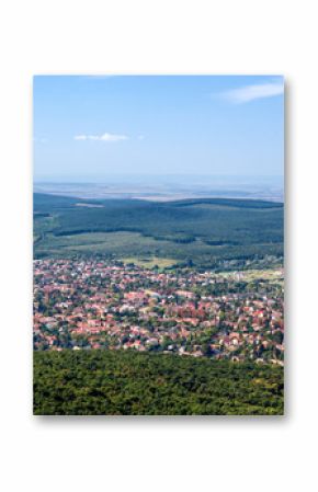 Panoramic view of Budakeszi, Hungary